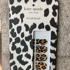 Kate Spade Leopard Nail Decals